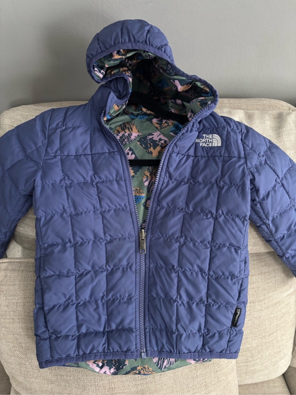 The North Face Kids' ThermoBall Eco Hooded Reversible Jacket
